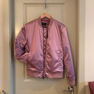 Guess Blush Satin Jacket Mens size small
